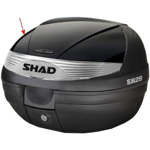 【メーカー在庫あり】 D1B29E21 シャッド SHAD SH29専用 カラーパネル ブラックメタル SP店
