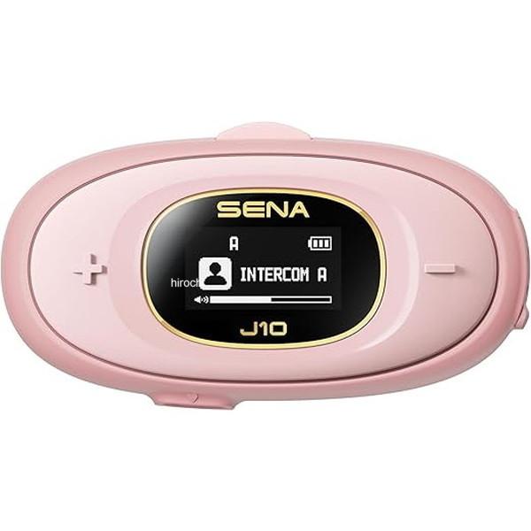 【即納】 J10-02 セナ SENA バイク用 Bluetooth インターコム ピンク SP店