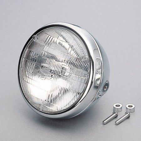 【メーカー在庫あり】 95635 デイトナ ビンテージヘッドライト(レンズ径φ170)(クローム) ...