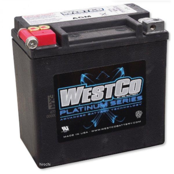 WCP14 ウエストコ WESTCO バッテリー Platinum 12V/12Ah 220CCA ...
