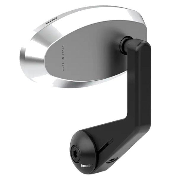 BS072A リゾマ rizoma ミラー REVERSE RETRO 左右共通 汎用 シルバー S...