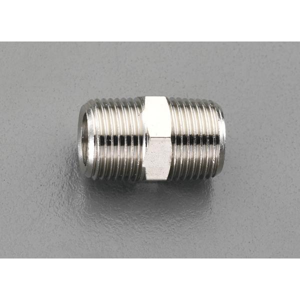 【メーカー在庫あり】 000012236101 エスコ ESCO R 1/8"xR 1/8" ニップ...