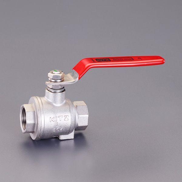 【メーカー在庫あり】 EA470AG-106 エスコ ESCO Rc 3/4" ボールバルブ(ステン...