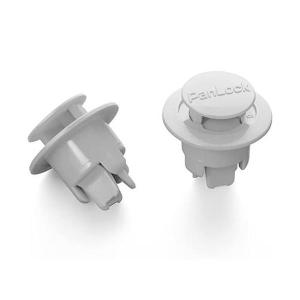 EA527CA-11 エスコ ESCO φ 6.0mm／10mmワンプッシュリベット（パンロック／白／10個 SP店