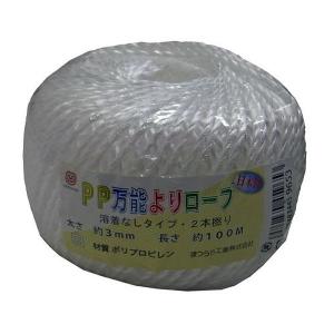 EA628PR-35 エスコ ESCO 3.0mmx100m PPロープ SP店