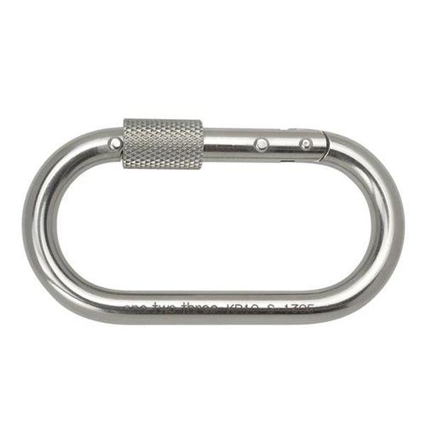 【メーカー在庫あり】 EA638JS-21 エスコ ESCO 89x36x10mm 安全環付カラビナ...