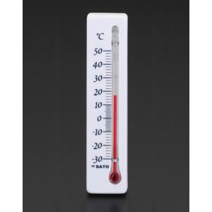 【メーカー在庫あり】 000012048398 エスコ ESCO 106mm 冷蔵庫用温度計マグネット付 SP店