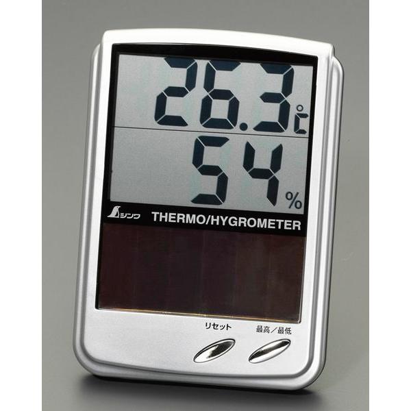 【メーカー在庫あり】 000012291504 デジタル最高最低温度・湿度計 SP店