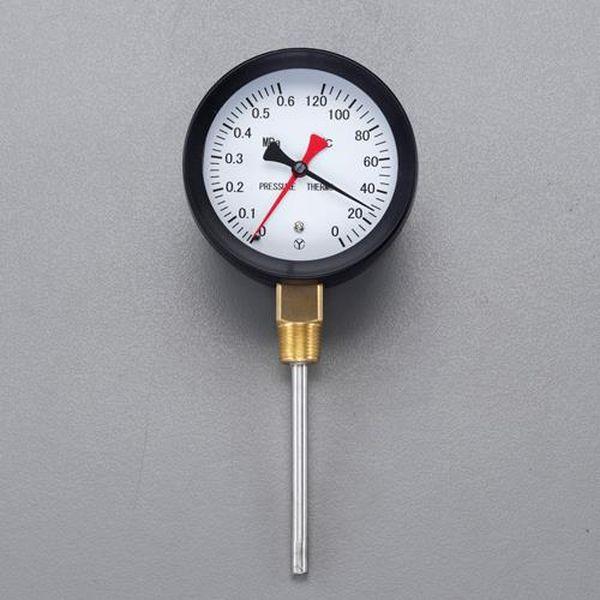 【メーカー在庫あり】 EA729PA-13 エスコ ESCO 0- 120℃/0-1.0MPa/φ ...