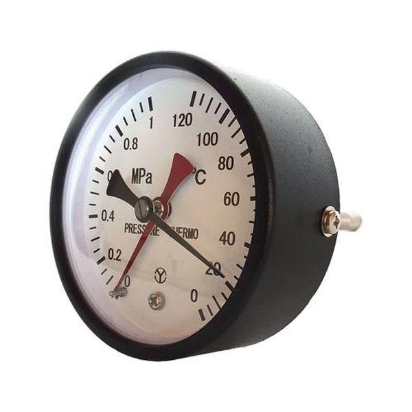 【メーカー在庫あり】 EA729PA-6 エスコ ESCO 0- 120℃/0-1.0MPa/φ10...