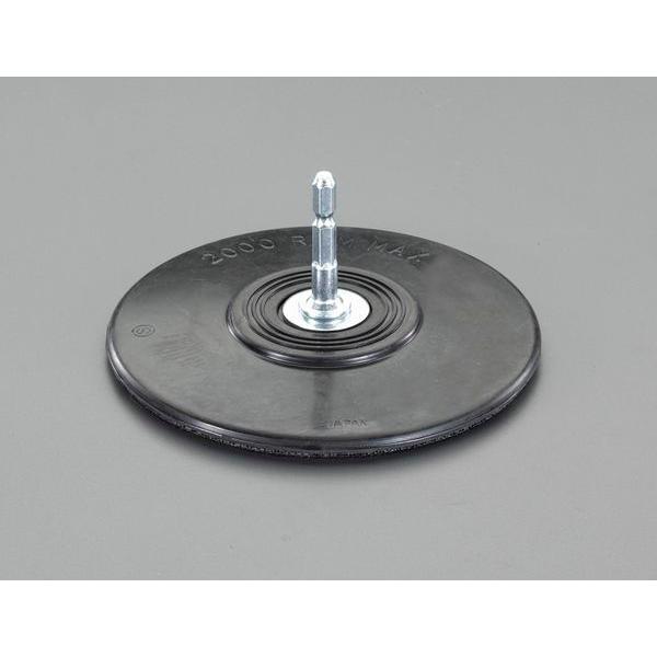 【メーカー在庫あり】 000012291842 φ125mm 軸付ラバーパット(マジック式・ SP店