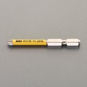 EA813A-126 エスコ ESCO ＃2x 65mm 細軸ドライバービット SP店