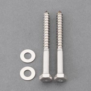 EA949EB-100 エスコ ESCO 8.0x 65mm 六角コーチスクリュー（平座金付／SUS／2セット SP店