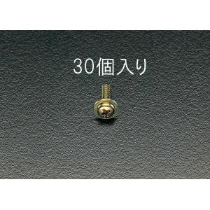 【メーカー在庫あり】 000012065144 エスコ ESCO M5x20mm 鍋頭小ねじ ワッシャーヘッド クロメート/30本 SP店｜hirochi3