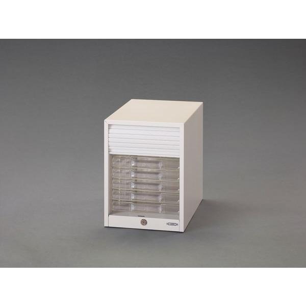 【メーカー在庫あり】 EA954JB-17 277x373x370mm/ 7段レターケース(シャッタ...