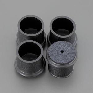 EA979DE-6 エスコ ESCO 32−35mm フェルト付足キャップ SP店