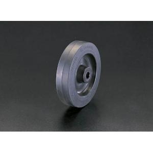 【メーカー在庫あり】 000012065760 エスコ ESCO 160x50mm 車輪 ラバータイ...