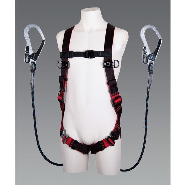【メーカー在庫あり】 EA998FF-13 エスコ ESCO 墜落制止用器具(フルハーネス/ロープ式...