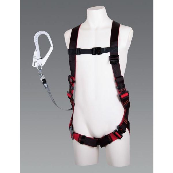 【メーカー在庫あり】 EA998FF-1 エスコ ESCO 墜落制止用器具(フルハーネス/巻取式ラン...