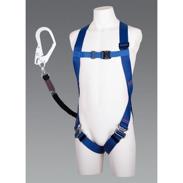 【メーカー在庫あり】 EA998FF-23 エスコ ESCO 墜落制止用器具(フルハーネス/伸縮式ラ...