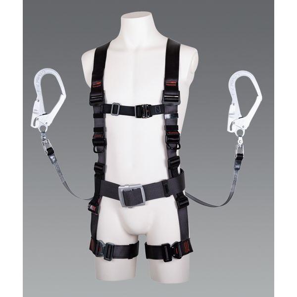 【メーカー在庫あり】 EA998FF-51 エスコ ESCO 墜落制止用器具(フルハーネス/巻取式ツ...