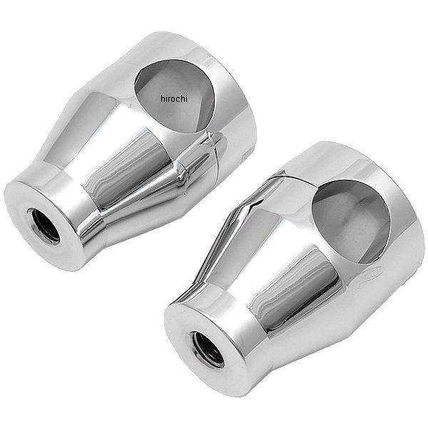 HD-04280 キジマ ラウンドストレートライザー 2インチ クローム (左右ペア) SP店