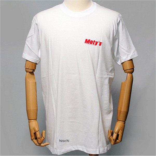 MOTYS-TEE-01WH-L モティーズ Moty&apos;s Tシャツ 白 Lサイズ SP店