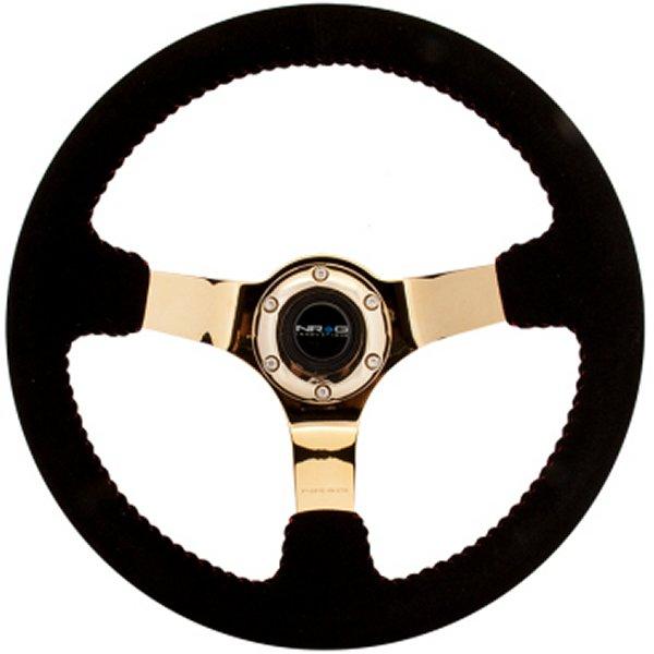 【USA在庫あり】 nrgRST-036GD-S NRG Reinforced ステアリングホイール...