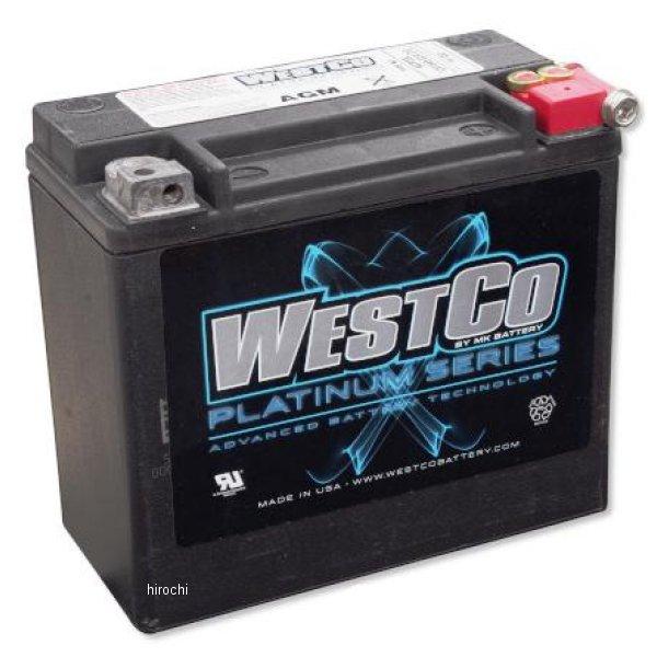 WCP20L ウエストコ WESTCO バッテリー Platinum 12V/18Ah YTX20L...