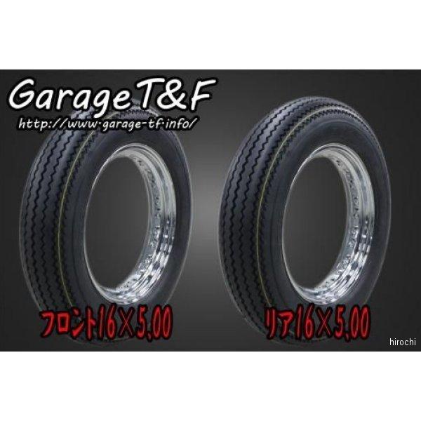 RB250TR02 ガレージT＆F unilli(ユナリ)ビンテージタイヤ前後SET(16&amp;16イン...