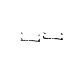 【USA在庫あり】 rda500BRS-SMK-415 Road Armor TRECK Dual Lower 5ft Bed Mid-Size Truck Rail Mounts (2個) SP店