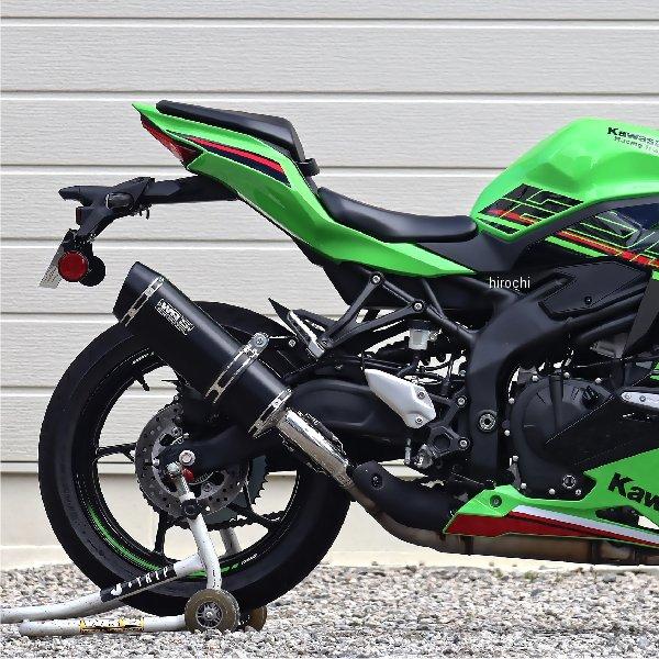 SF4280JM ダブルアールズ WR'S SS-OVAL スリップオンマフラー F-BLACK 2...