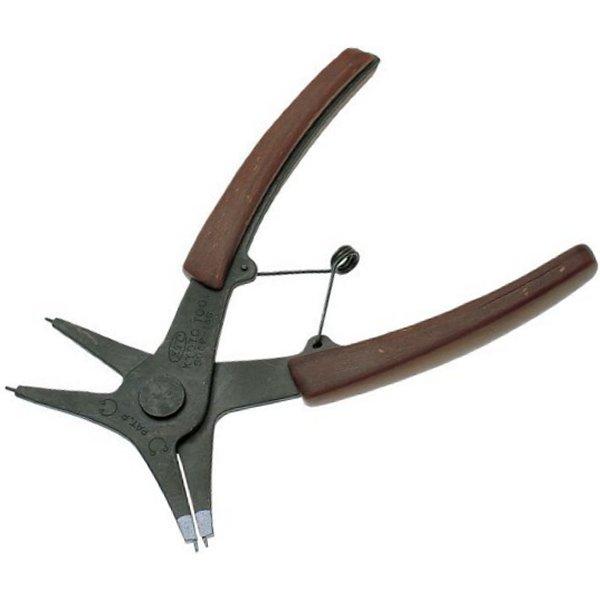 【メーカー在庫あり】 SOCP-130-KC KTC 京都機械工具 軸・穴兼用スナップリングプライヤ...