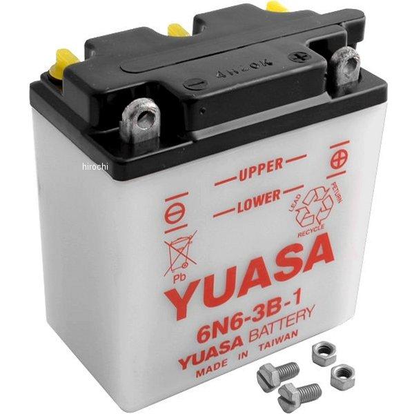 【USA在庫あり】 Y6N6-3B-1 ユアサ バッテリー 開放型 6V SP店