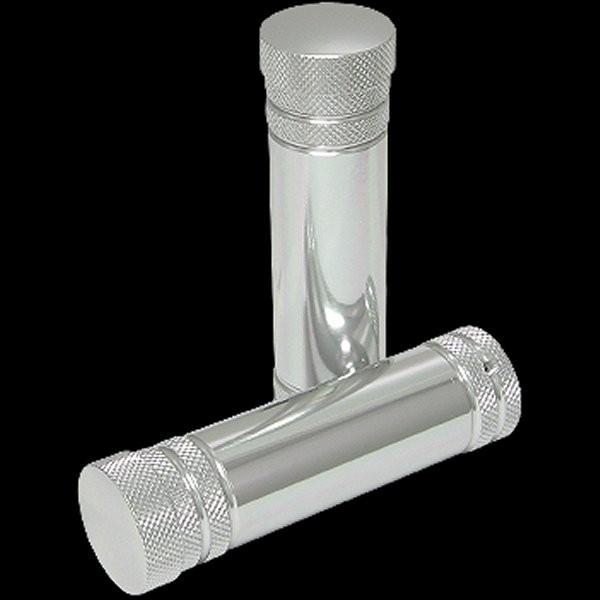 【メーカー在庫あり】 000071 ネオファクトリー アルミ 4リブ グリップ 1インチバー用 左右...