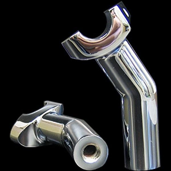 【メーカー在庫あり】 000272 ネオファクトリー 4-1/2インチ プルバックライザー クローム...