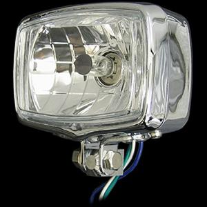 スクエア ヘッドライト ビンテージ 汎用品 ヘッド ライト ドレスアップ
