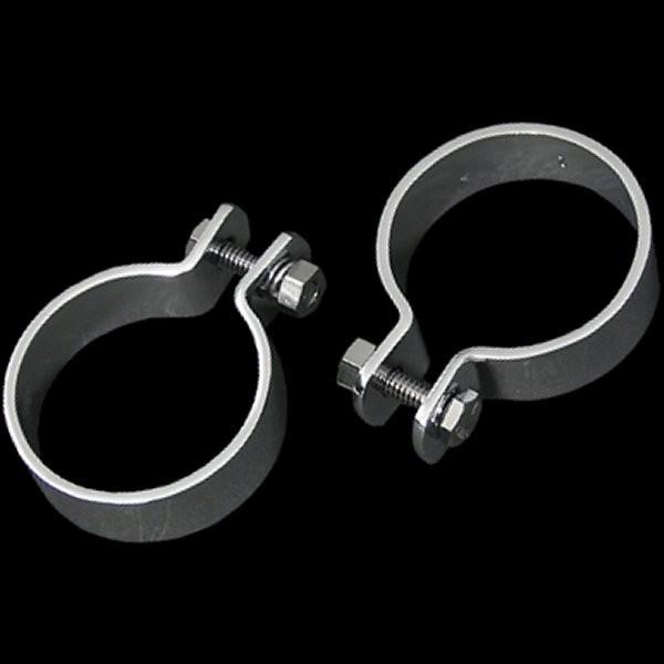 【メーカー在庫あり】 003021 ネオファクトリー 2インチ マフラークランプ セット クローム ...