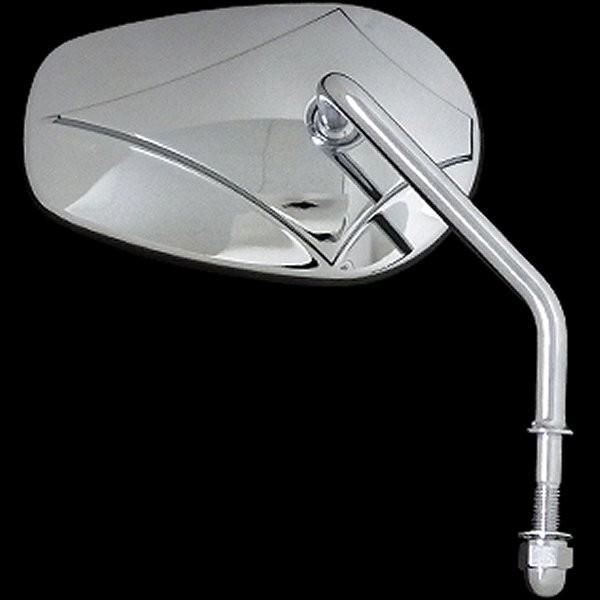 【メーカー在庫あり】 003396 ネオファクトリー ステムタイプ スカリオンミラー クローム 右 ...