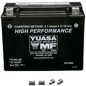 【メーカー在庫あり】 YTX24HL-BS ユアサ YUASA ユアサバッテリー YTX24HL-BS JP店｜hirochi