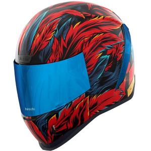 ICON フルフェイスヘルメット 青ミラーシールド 楽天市場】icon ヘルメットの通販