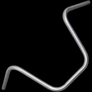 Harley Davidson ナローボトムエイプバー ブラック/12インチ 