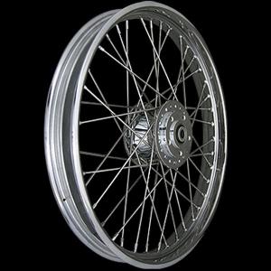 ハーレー 2007 FXSTC 純正スポークホイール 21インチ 2.15J ts-parts_22410664