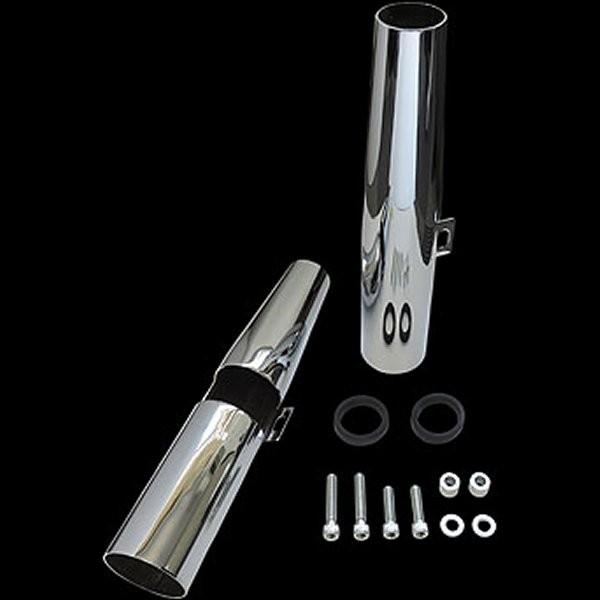 【メーカー在庫あり】 014550 ネオファクトリー フォークシュラウド 04年以降 XL クローム...