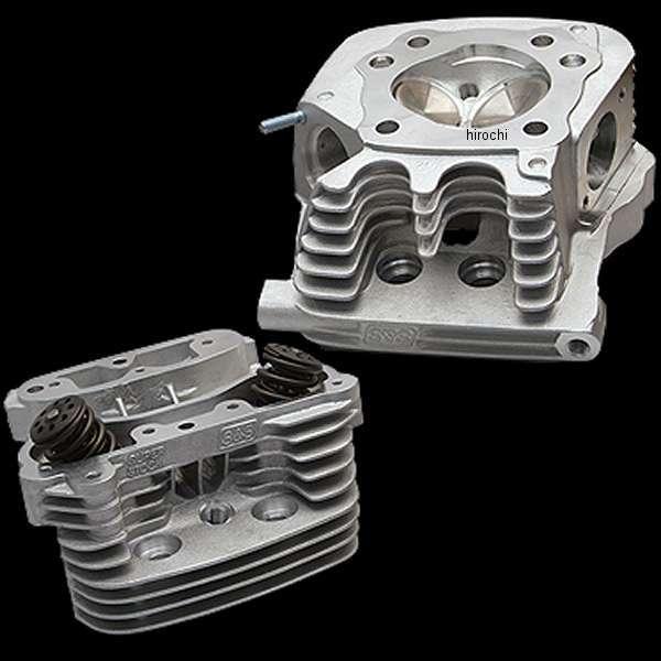 【メーカー在庫あり】 90-1310 S&amp;S スーパーストックシリンダーヘッド ナチュラル 91年-...