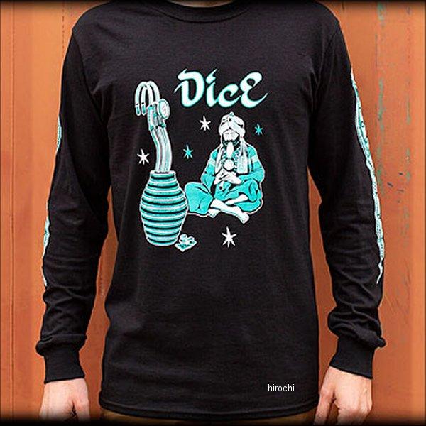 【メーカー在庫あり】 025902-NF ダイスマガジン スネーク ロングスリーブTシャツ 黒 Mサ...
