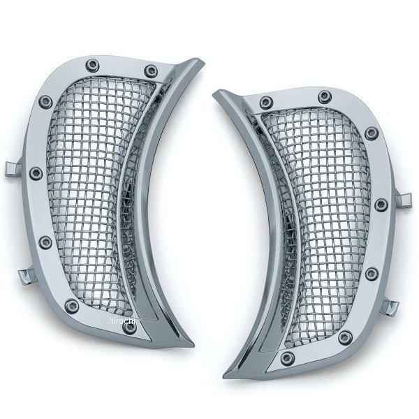 【メーカー在庫あり】 6518 クリアキン Kuryakyn ヘッドライトベントアクセント 15年以...