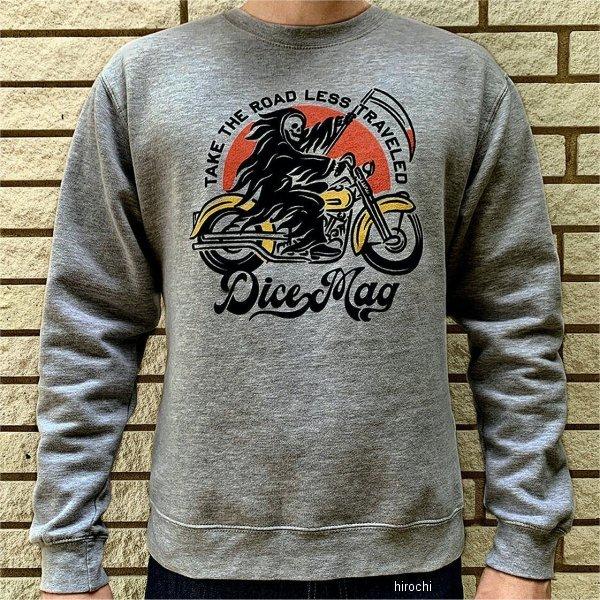 【メーカー在庫あり】 028906-NF ダイスマガジン クルーネックスウェット TTRLT グレー...