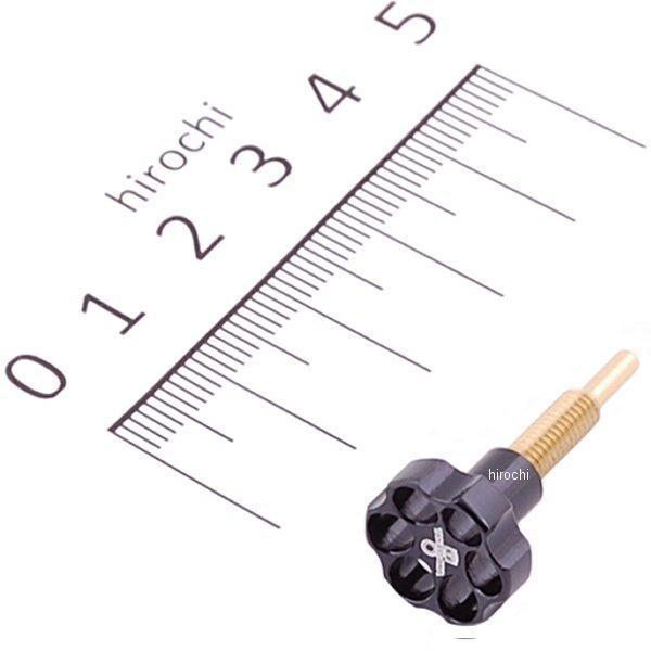 03-03-0006 SP武川 アルミ削り出しアジャストスクリュー ブラックアルマイト KEIHIN...