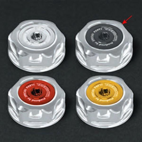 06-02-0081 SP武川 ステムナット シルバーナット 黒キャップ GROM、Z125、ZOO...